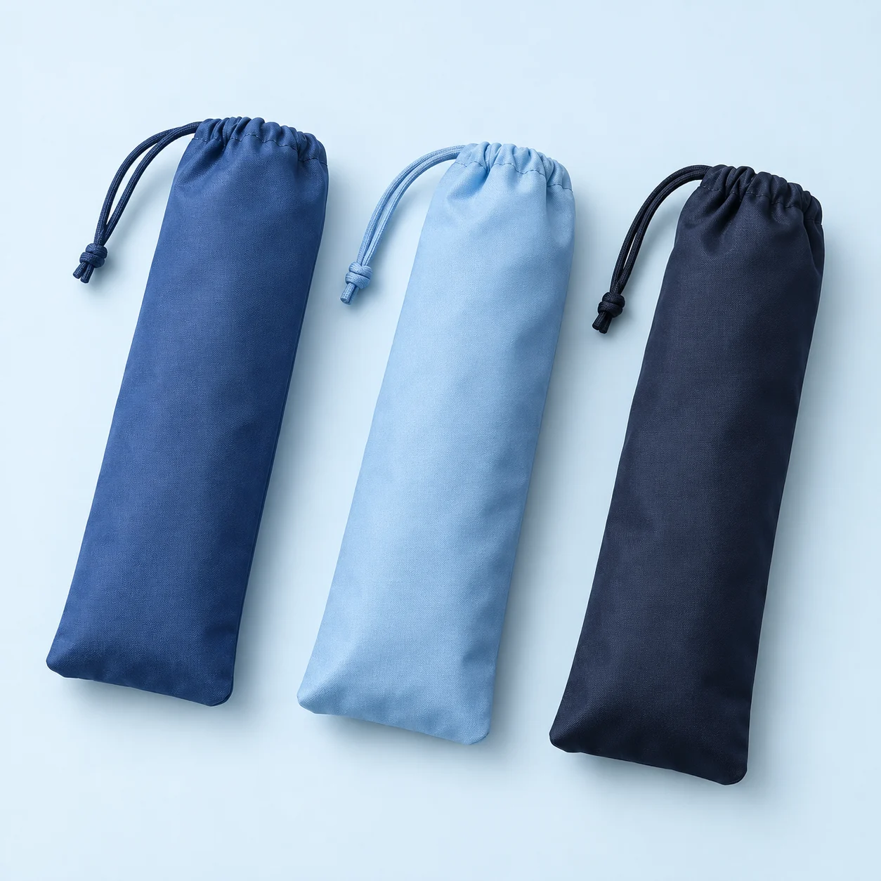 Três capas protetoras para guarda-chuva